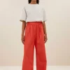 By bar benji twill pants | poppy red* Pantalon