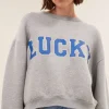 By bar bibi lucky sparkle sweater | grey melee* Pulls | Maillots