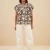 By bar danee veda blouse | veda print* Chemisiers