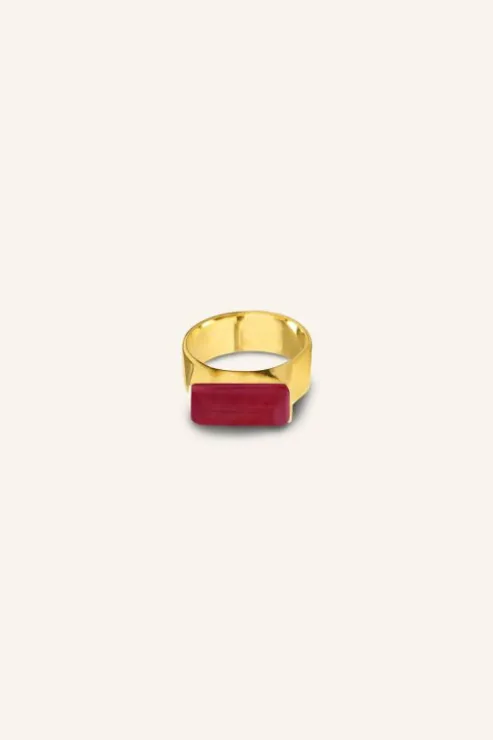 By bar deva ring | ruby* Bijoux