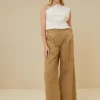 By bar eli poplin pant | camel* Pantalon