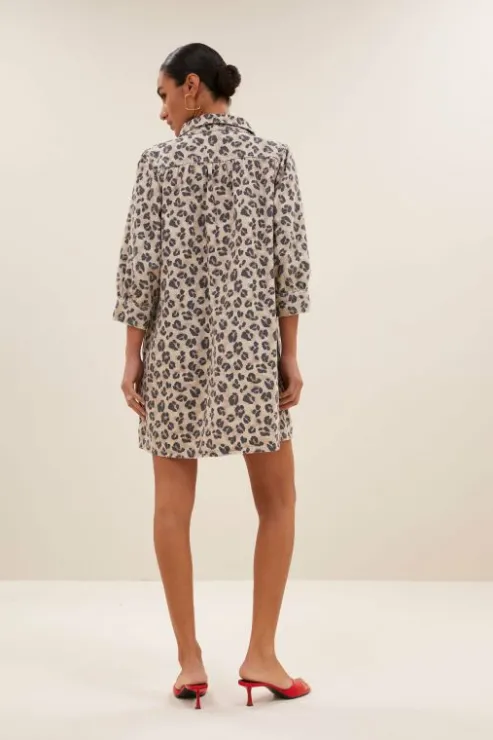 By bar flynth cheetah dress | cheetah print* Robes