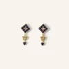 By bar gyan earring | blue* Boucles D'oreilles