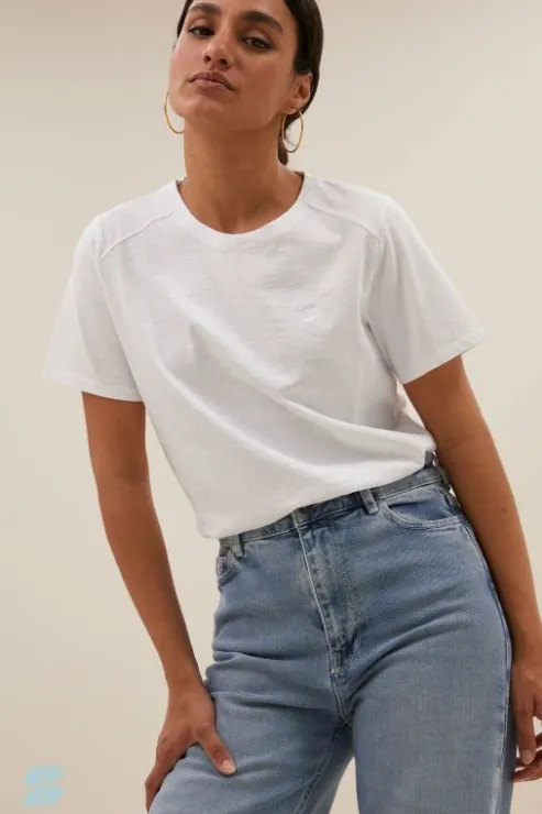 By bar holy logo top | bright white* Tops & T-shirts