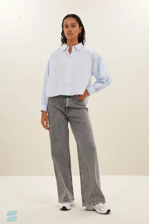 By bar lina pant | grey denim* Jeans | Pantalon