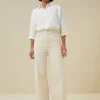 By bar lina rw pant | raw white* Jeans | Pantalon