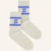 By bar logo socks | queens blue* Chaussettes