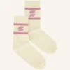 By bar logo sparkle socks | ash rose* Chaussettes