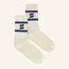 By bar logo sparkle socks | navy* Chaussettes