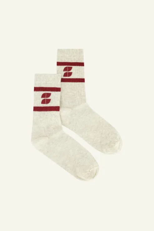 By bar logo sparkle socks | wine* Chaussettes