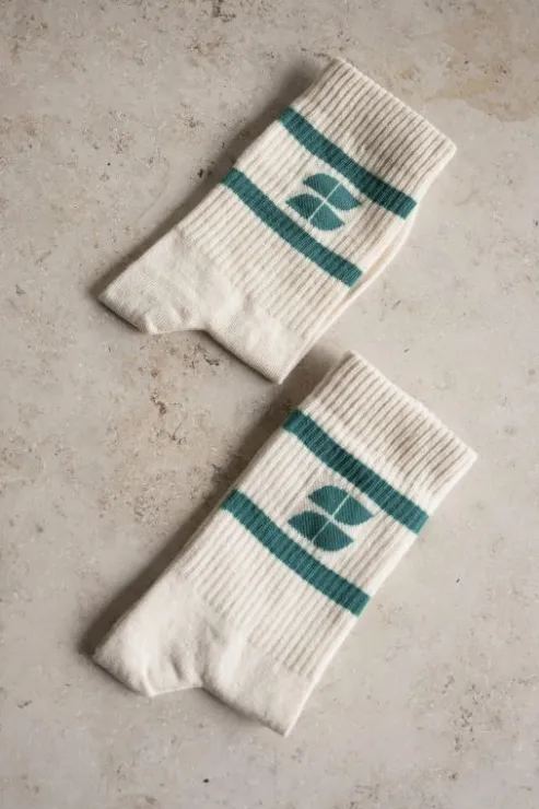 By bar logo uni socks | ocean* Chaussettes