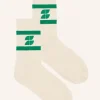 By bar logo uni socks | spring green* Chaussettes