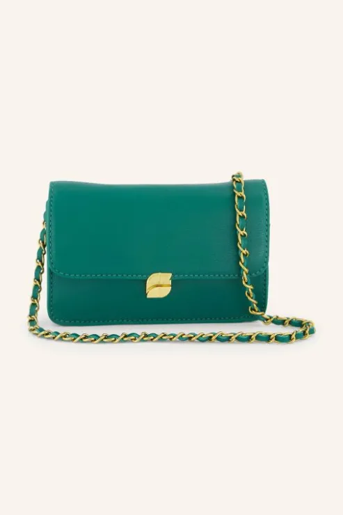 By bar loua leather bag | peacock green* Sacs