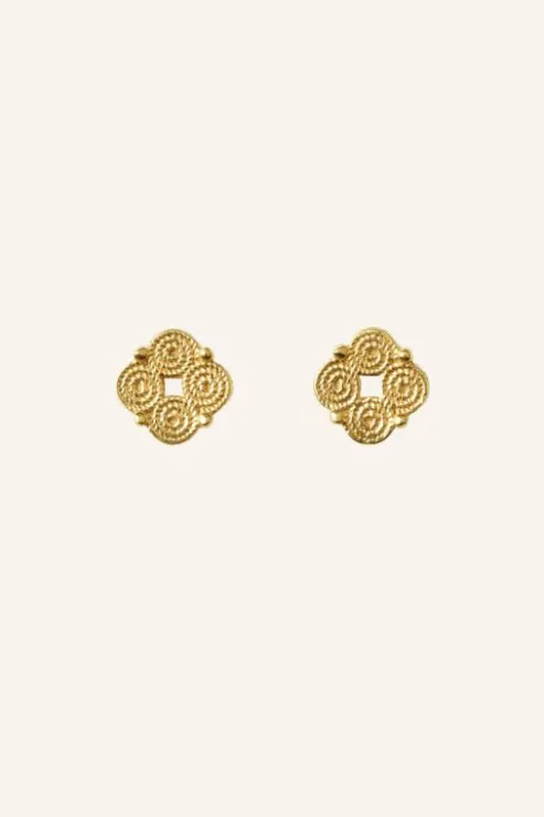 By bar lova earring | gold* Boucles D'oreilles | Bijoux