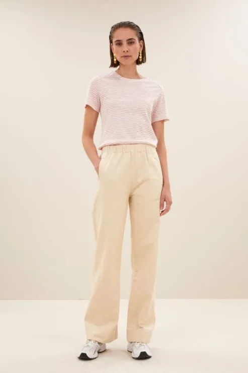 By bar mees twill pant | grain* Pantalon