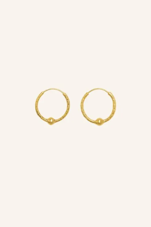 By bar milou earring | gold* Boucles D'oreilles | Bijoux