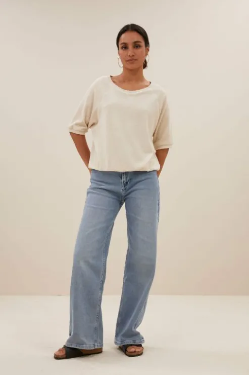 By bar neva slub top | almond* Tops & T-shirts