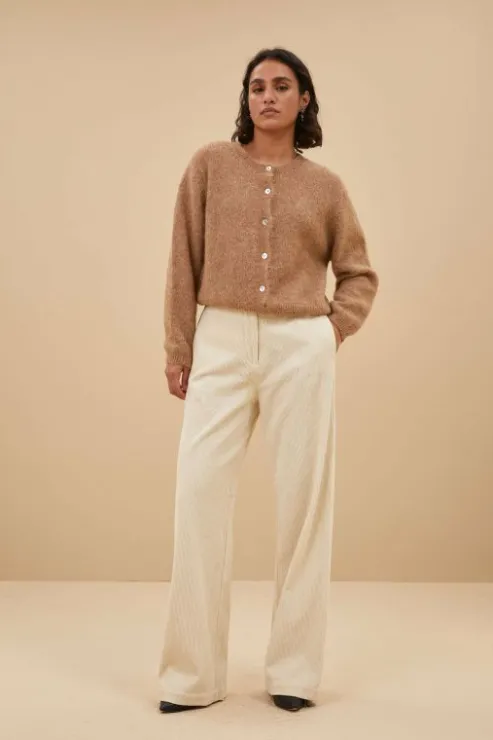 By bar odin cord pants | sand shell* Pantalon