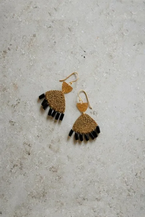 By bar ravi earring | black* Boucles D'oreilles | Bijoux