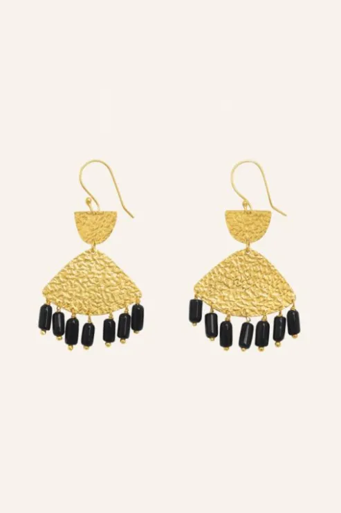 By bar ravi earring | black* Boucles D'oreilles | Bijoux