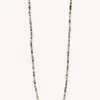 By bar rose necklace | multi* Bijoux