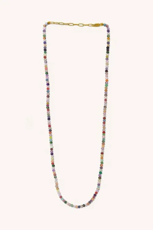 By bar rose necklace | multi* Bijoux