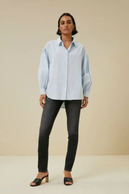 By bar sarah chambray blouse | light blue* Chemisiers