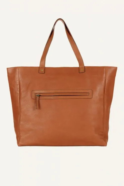 By bar shopper bag | cognac* Sacs