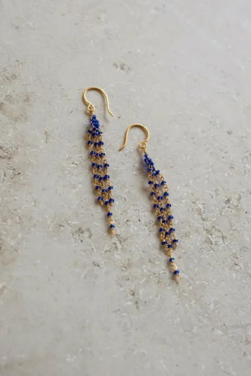 By bar sterre earring | blue* Boucles D'oreilles | Bijoux