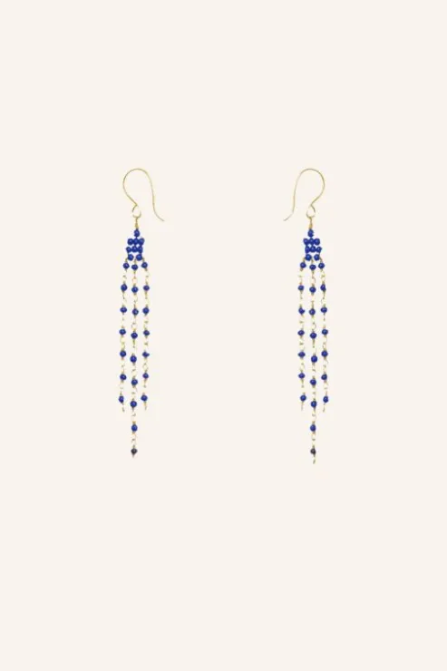 By bar sterre earring | blue* Boucles D'oreilles | Bijoux