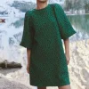 By bar zasu leo dress | green panter print* Robes